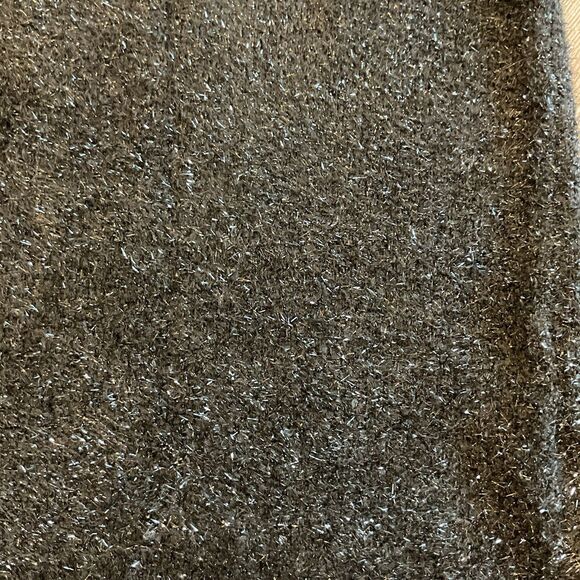 Tuckernuck Black Tinsel Shimmer Midi Pencil Skirt Small NWT Holiday Party Glam - Picture 3 of 8